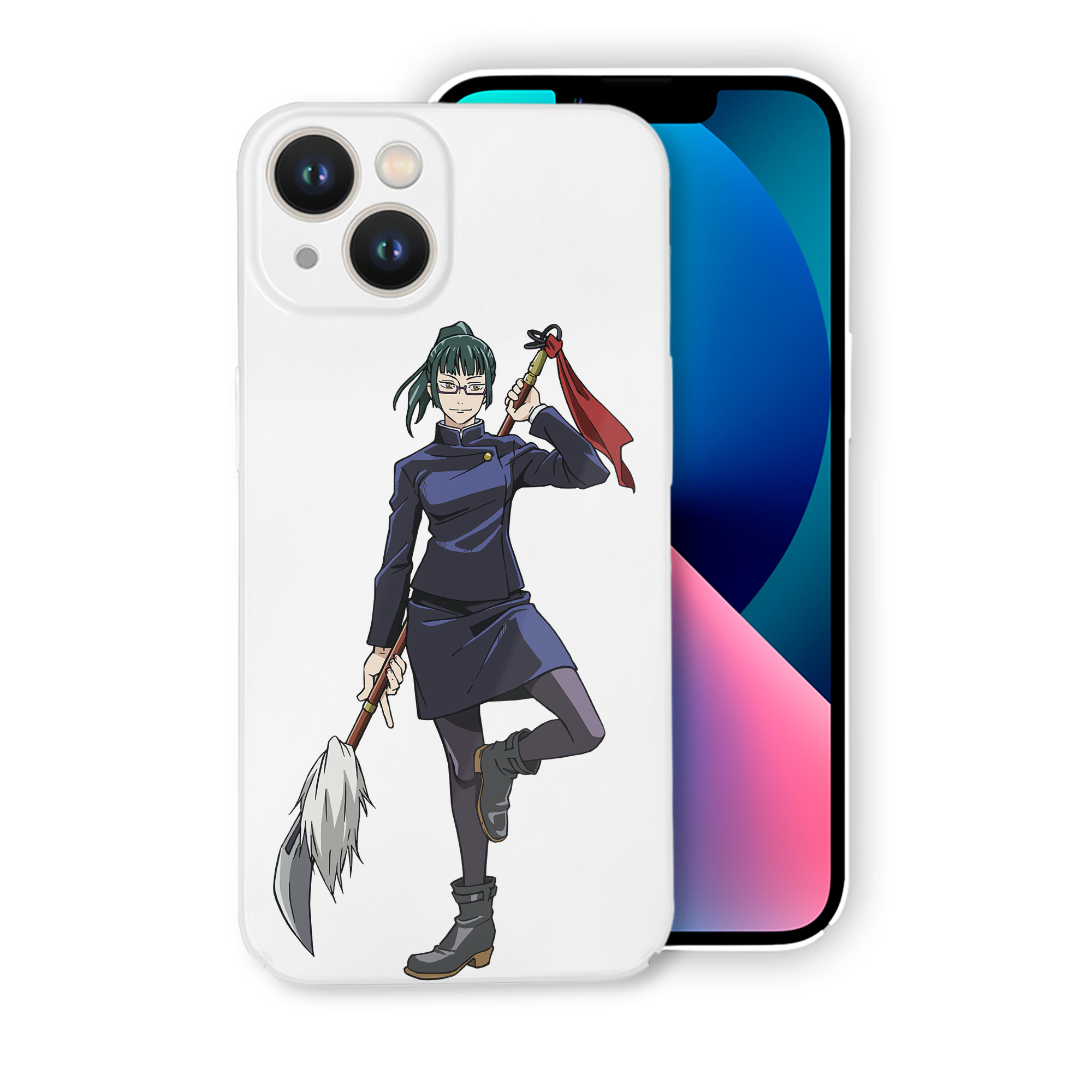 （画像用） 呪術廻戦 Jujutsu Kaisen 【iPhone 14シリーズ対応】ハードケース